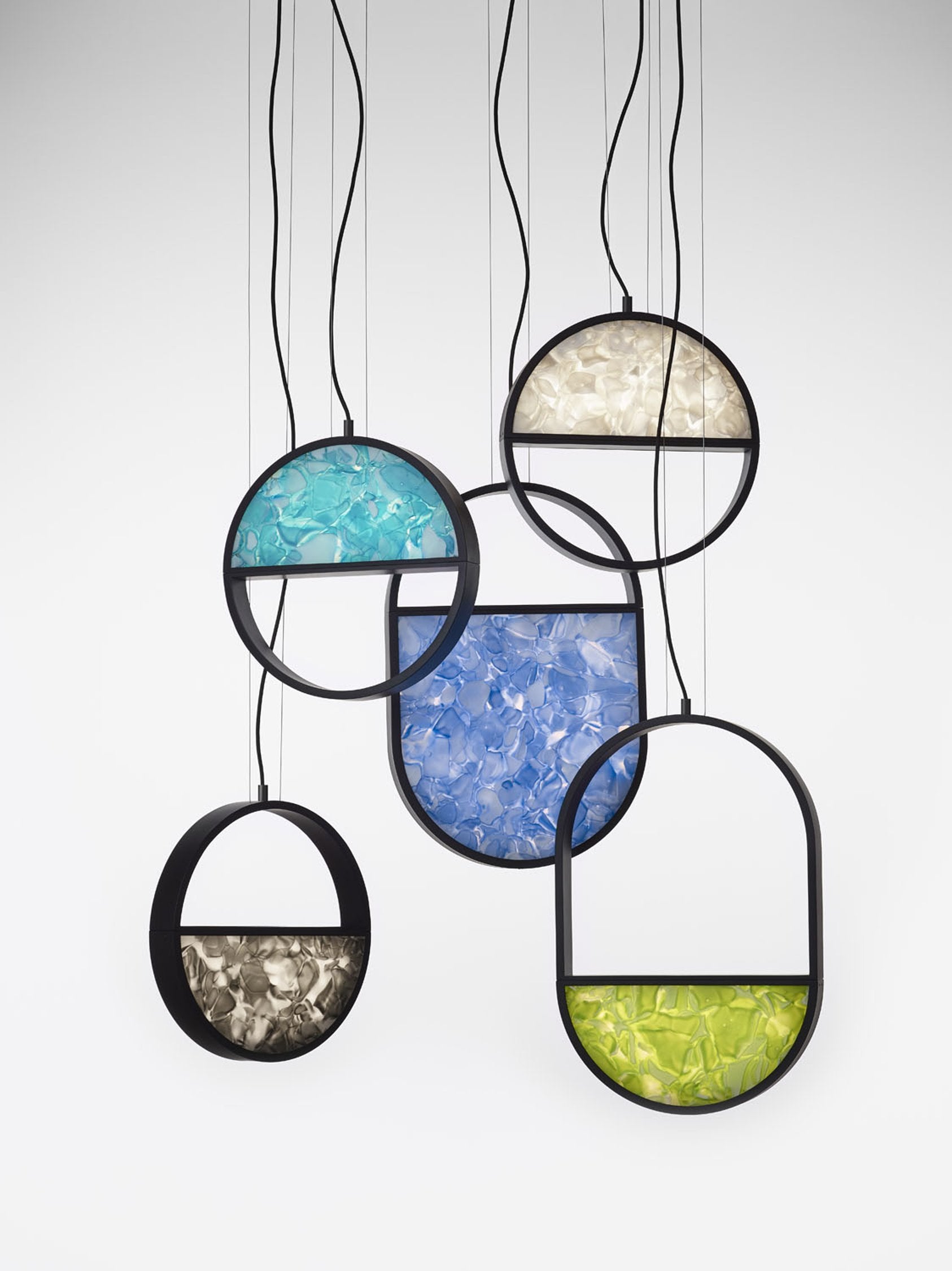 GEOMETRIC OVAL 1/3 BOTTOM - Pendant Light