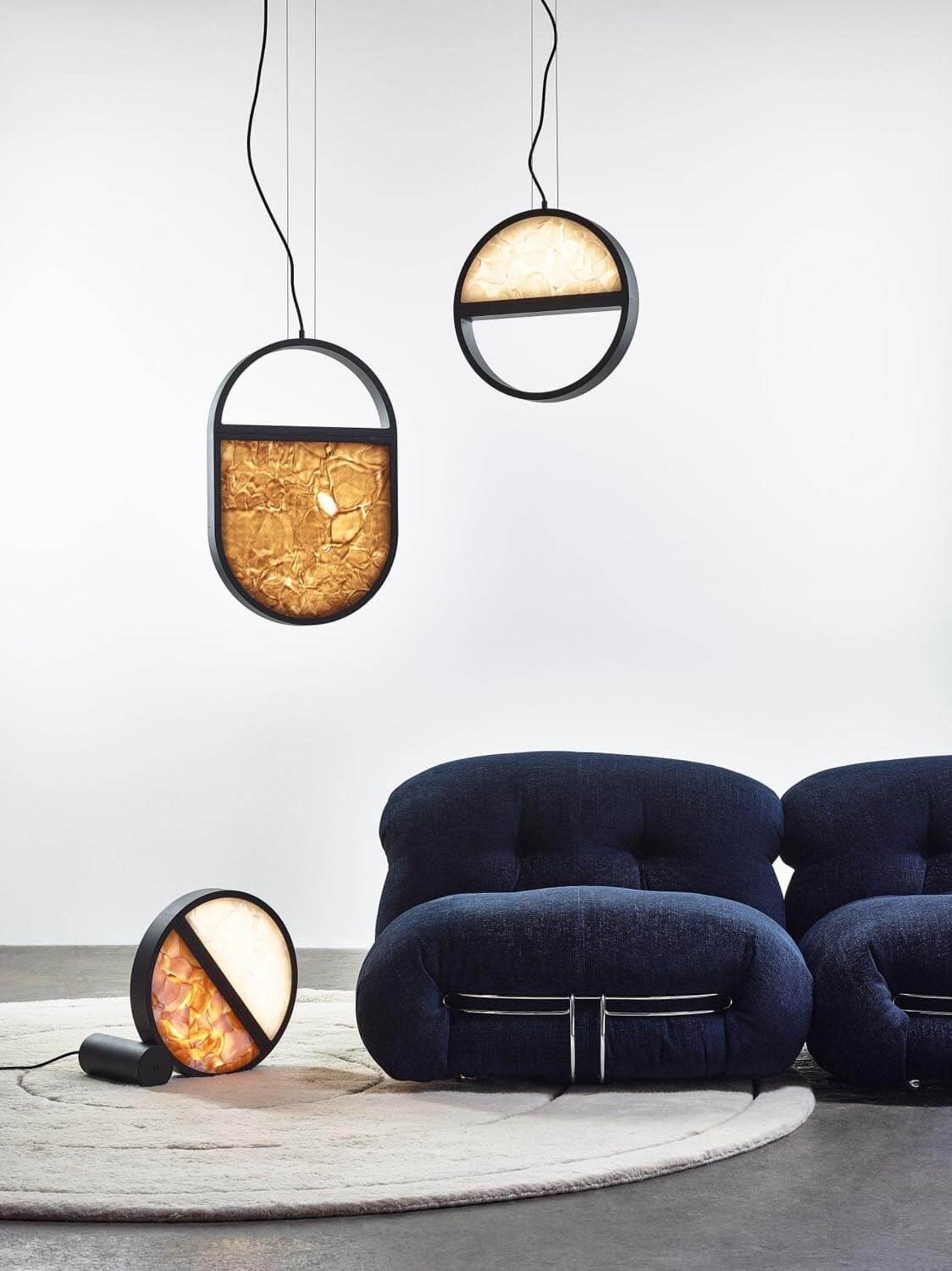 GEOMETRIC CIRCLE 1/2 TOP - Pendant Light