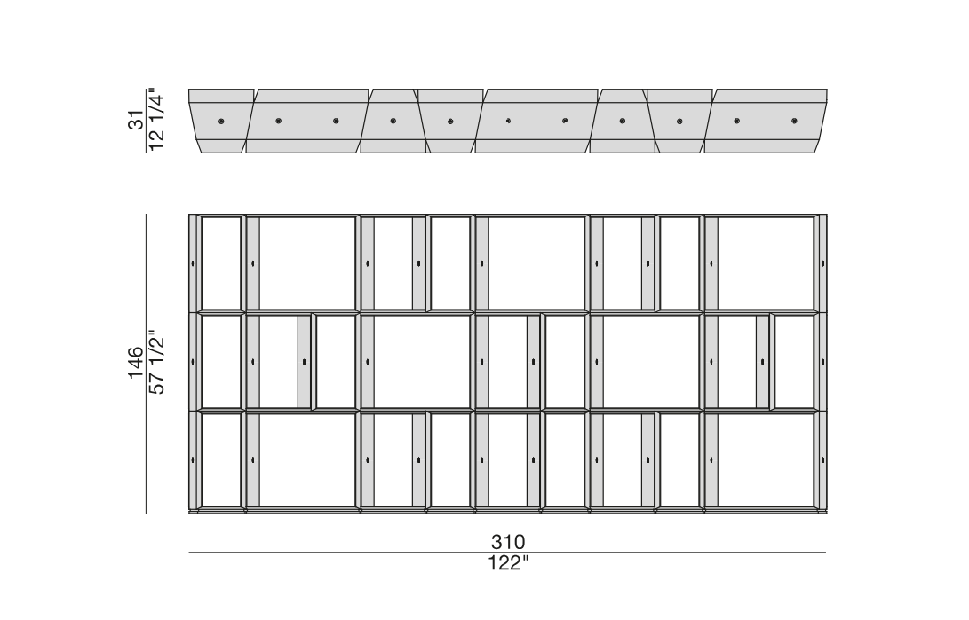 DEMETRA - Bookcase