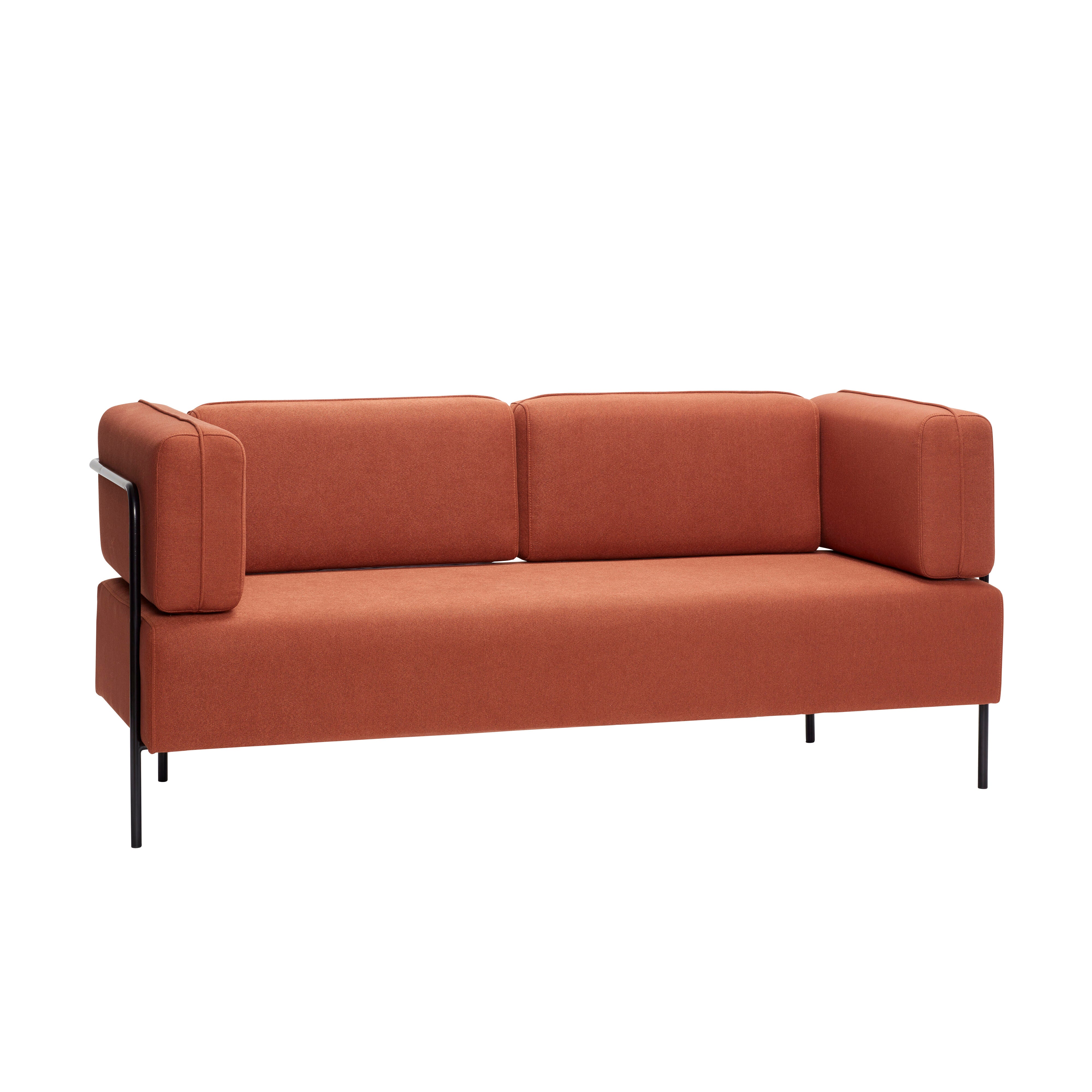 Maroon Block R Hubsch Block Maroon Sofa – Luminesy