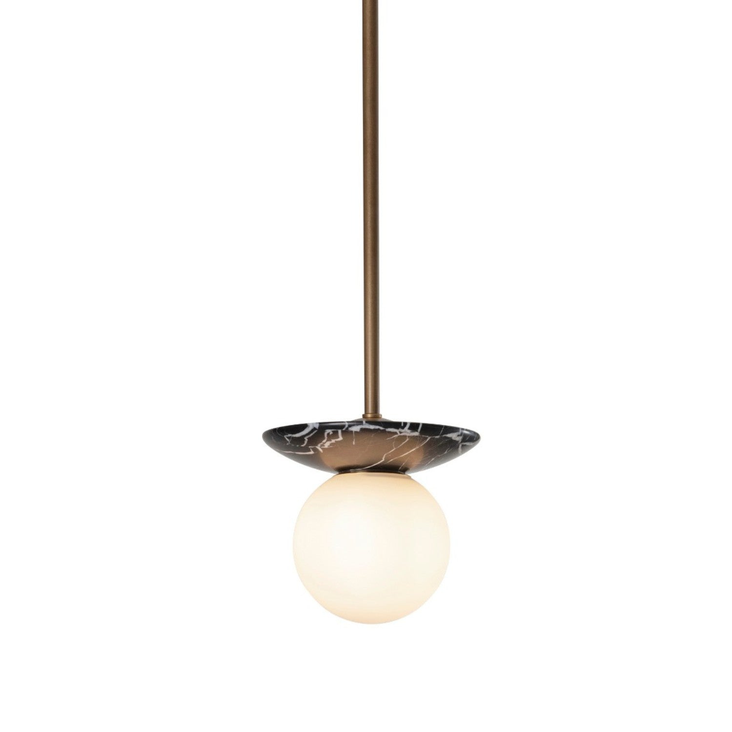 ORBIT STONE DROP ROD - Pendant Light