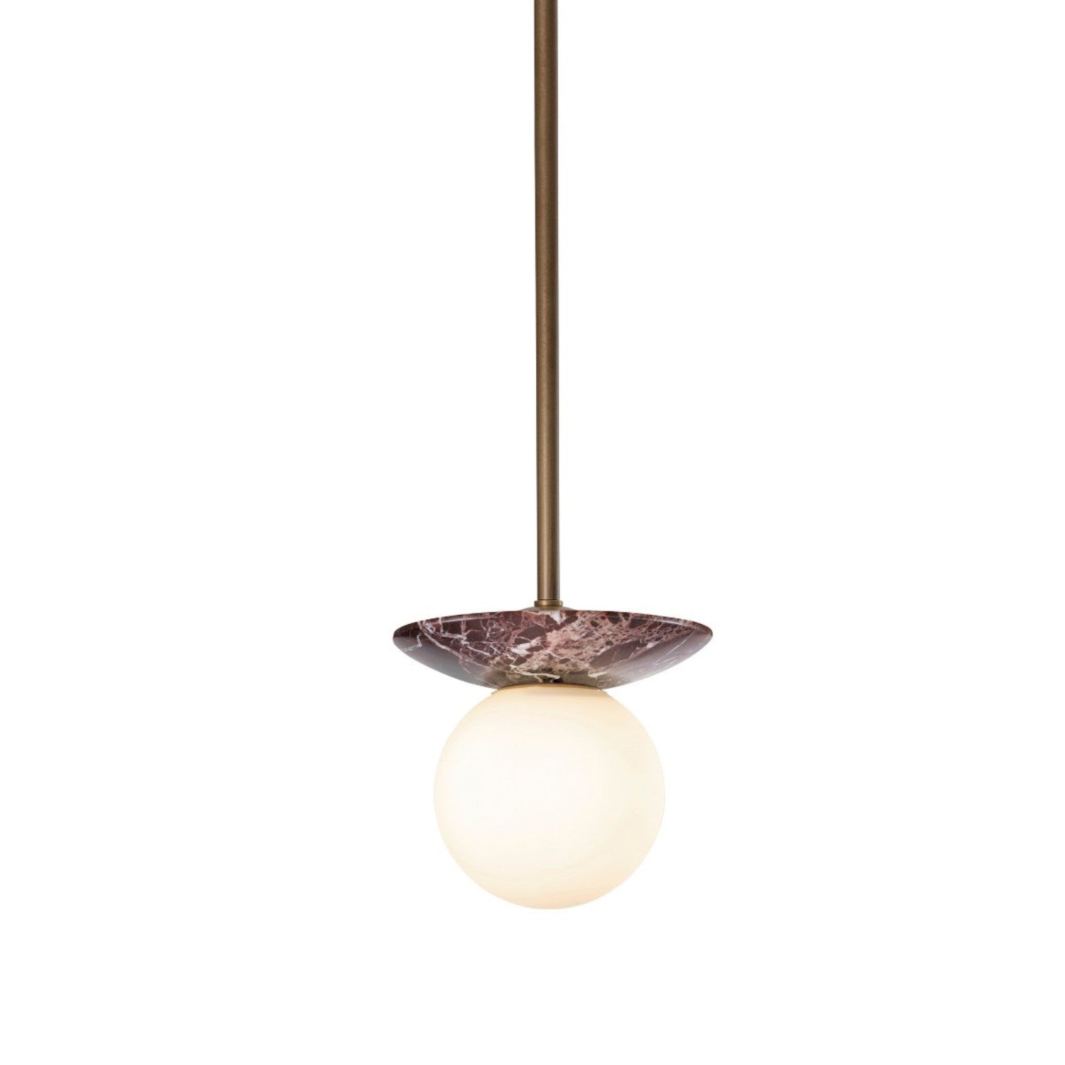 ORBIT STONE DROP ROD - Pendant Light