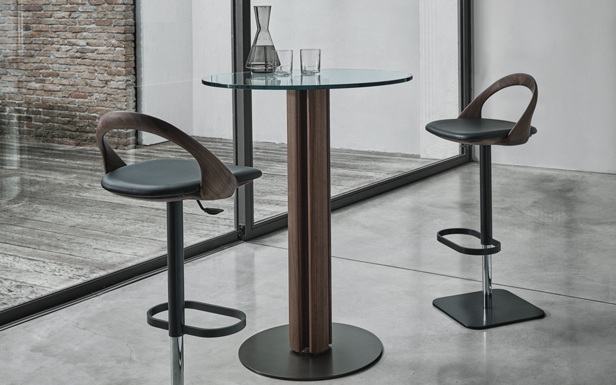 QUADRIFOGLIO BISTROT H105 80 - Round Bar Table