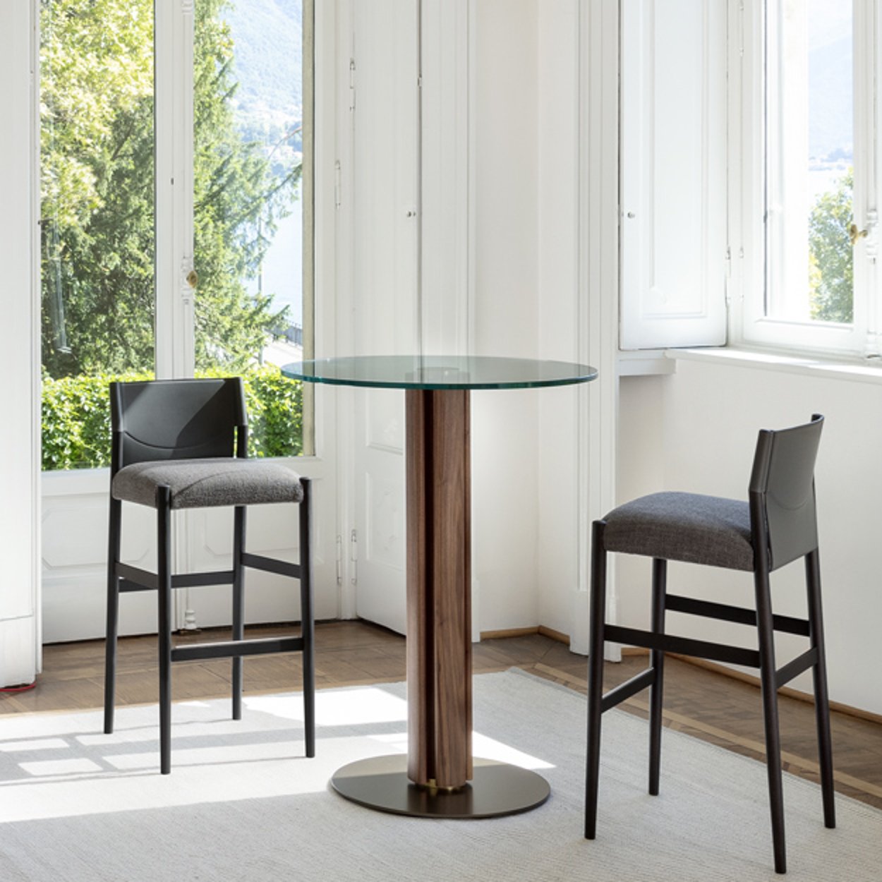 QUADRIFOGLIO BISTROT H105 80 - Round Bar Table