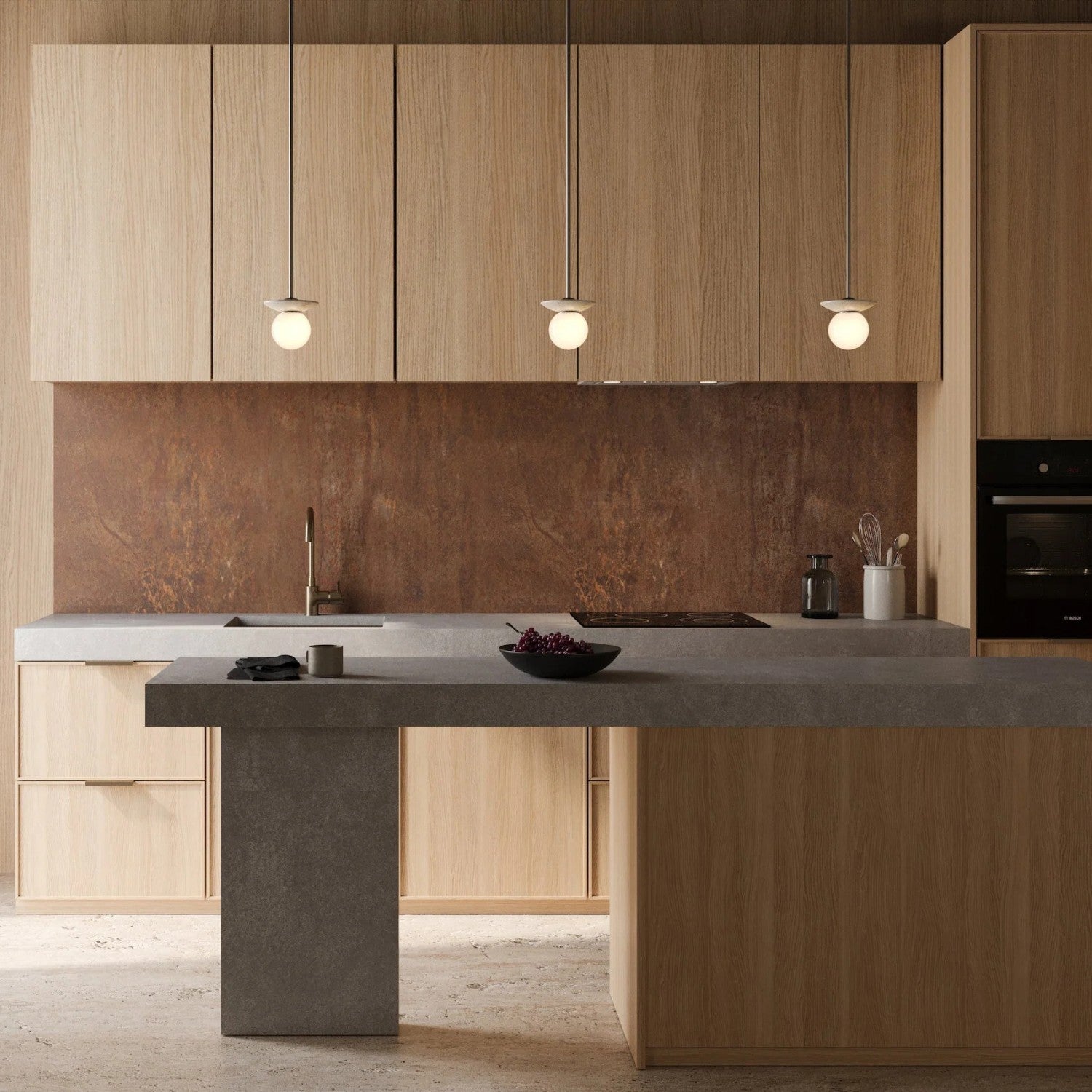 ORBIT STONE ADJUSTABLE FLEX - Pendant Light