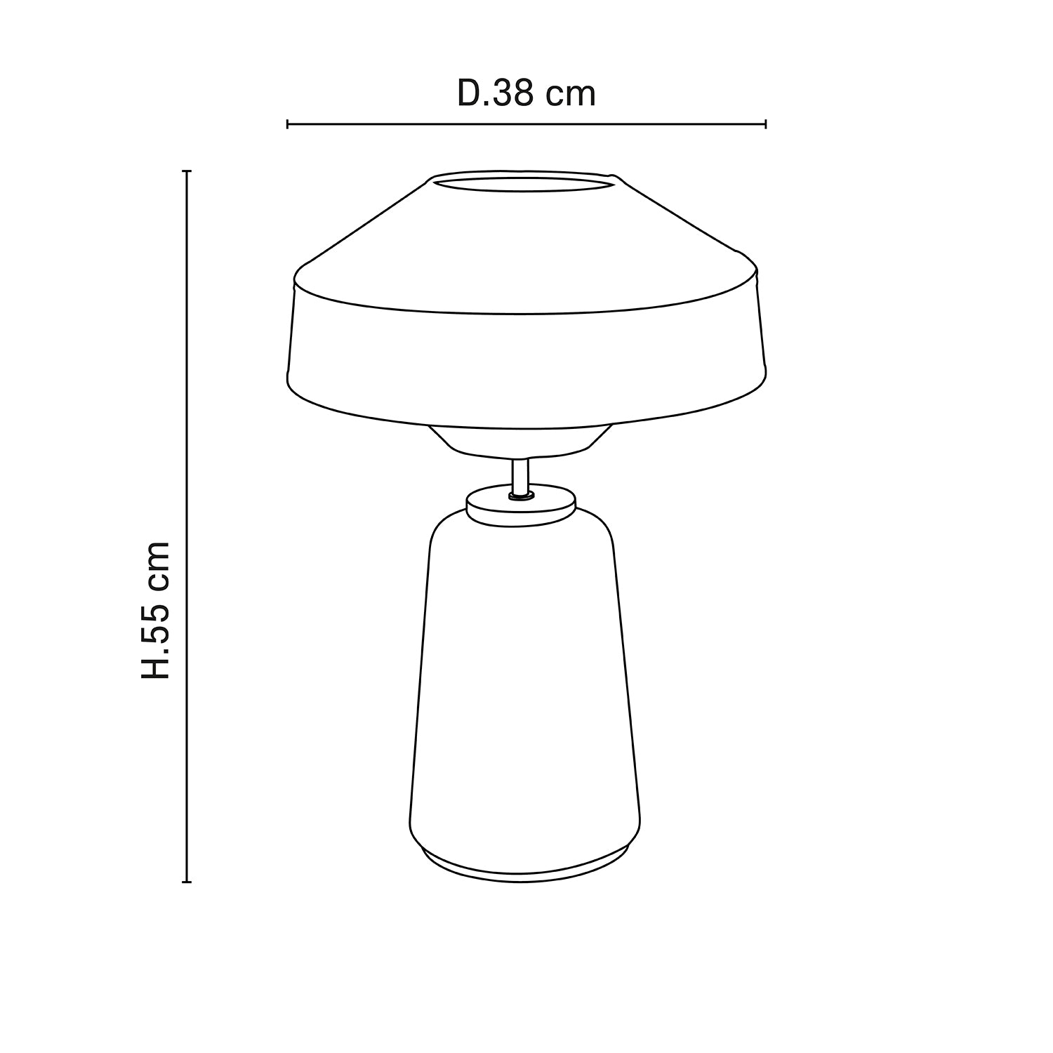 MOKUZAI S - Table Lamp