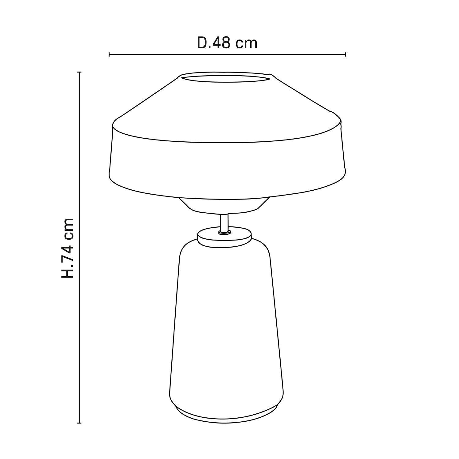 MOKUZAI L - Table Lamp