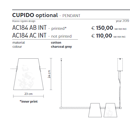 CUPIDO SE194 B1 - Pendant Light - Luminesy